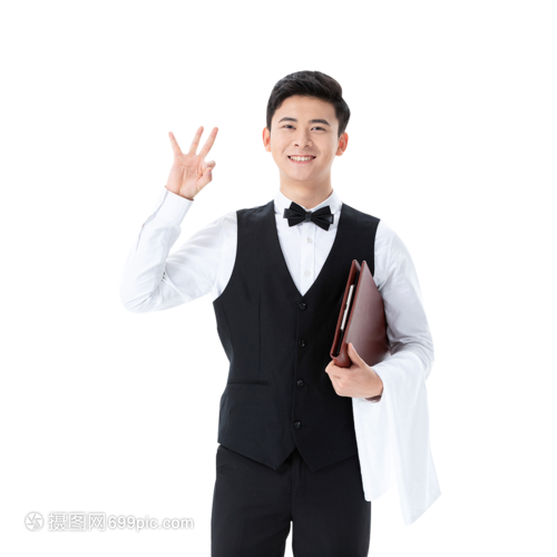OK手势的服务员 餐饮服务中的无声沟通艺术